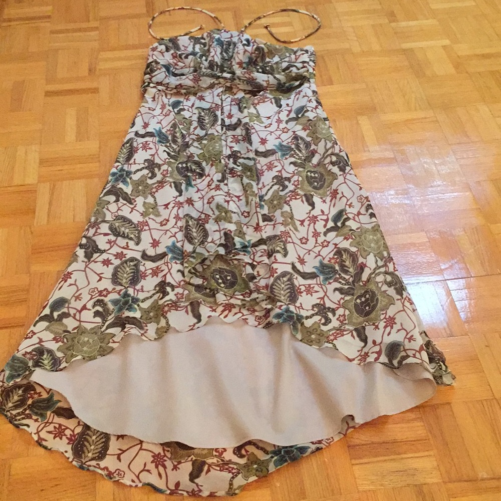 2 for $25 Beautiful floral high low dress